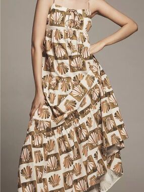 Rails Mica Sleeveless Tiered Maxi Dress NWT